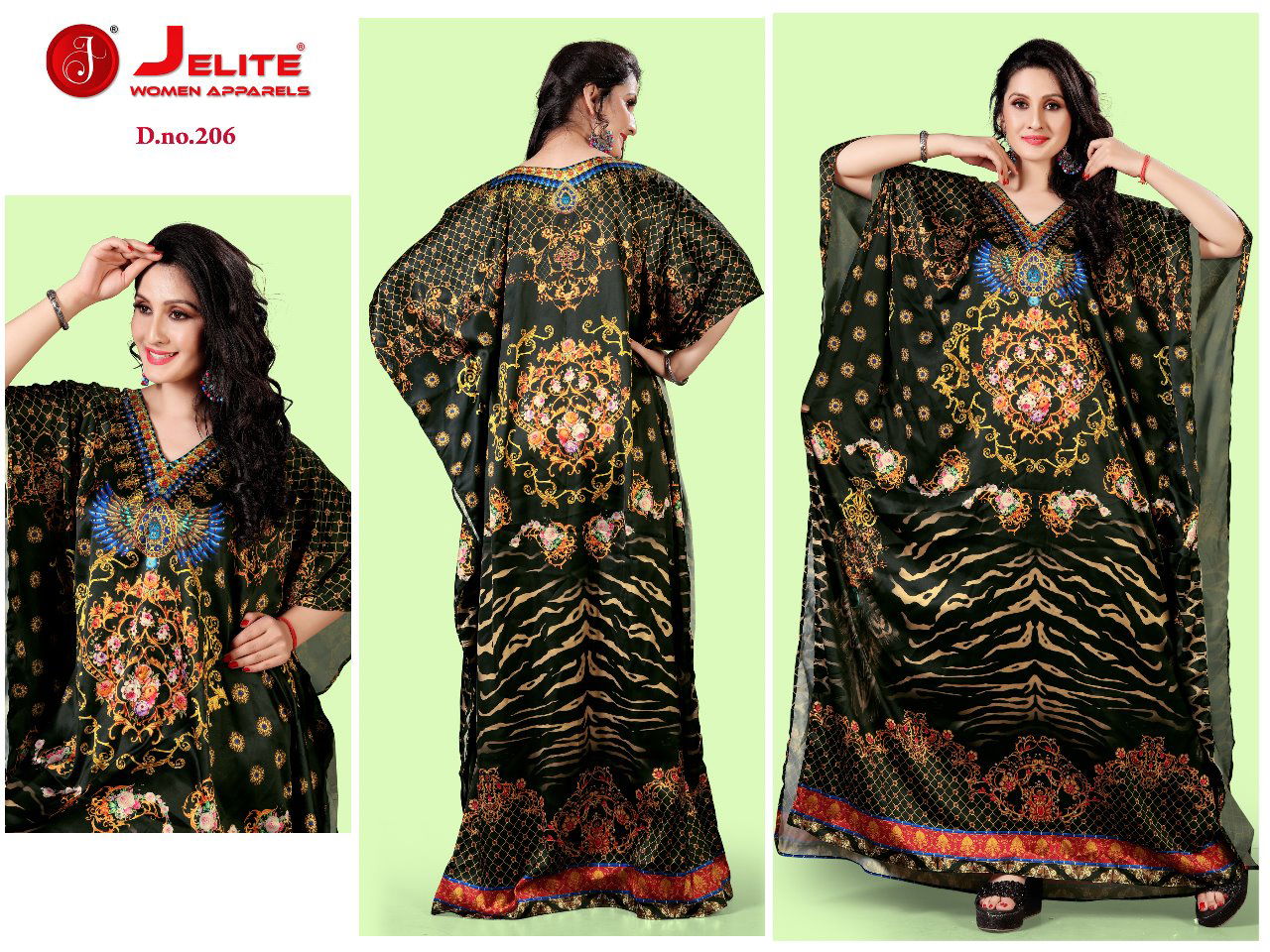 Jelite Kaftan E Nazakat 2Casual Daily Wear Wholesale Kaftan Catalog
